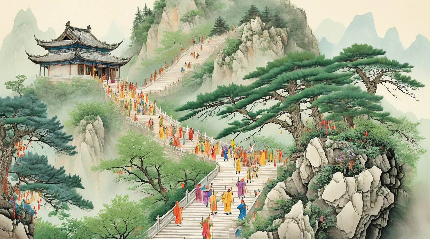 河南浚县正月古庙会