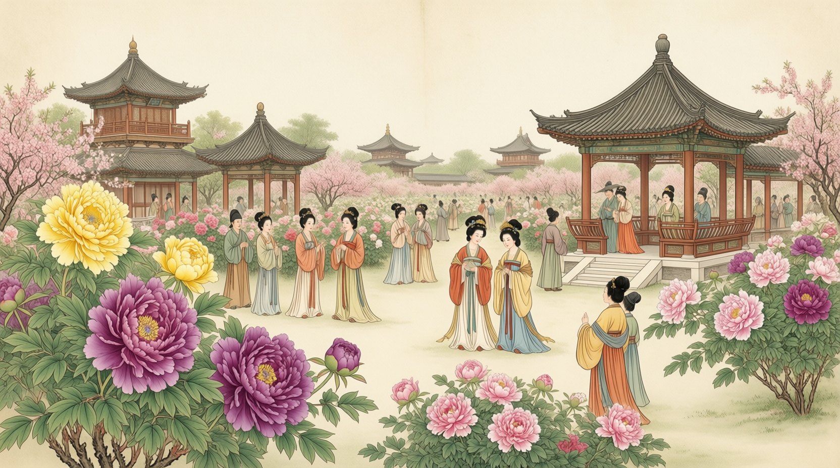 洛阳牡丹花会之俗