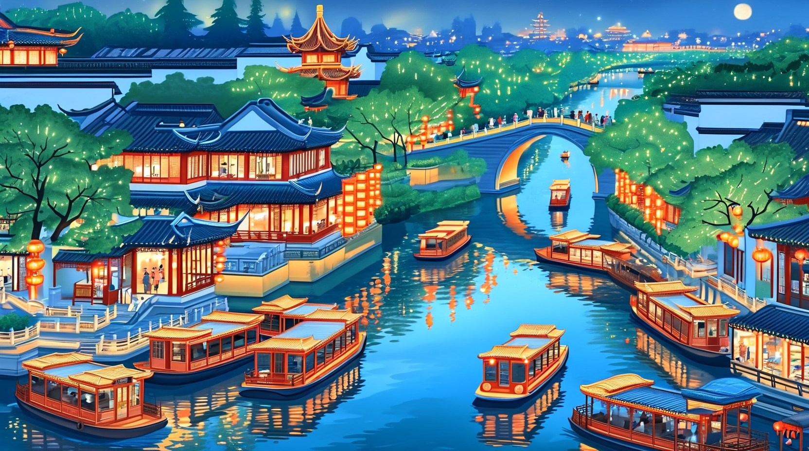 秦淮灯会之俗