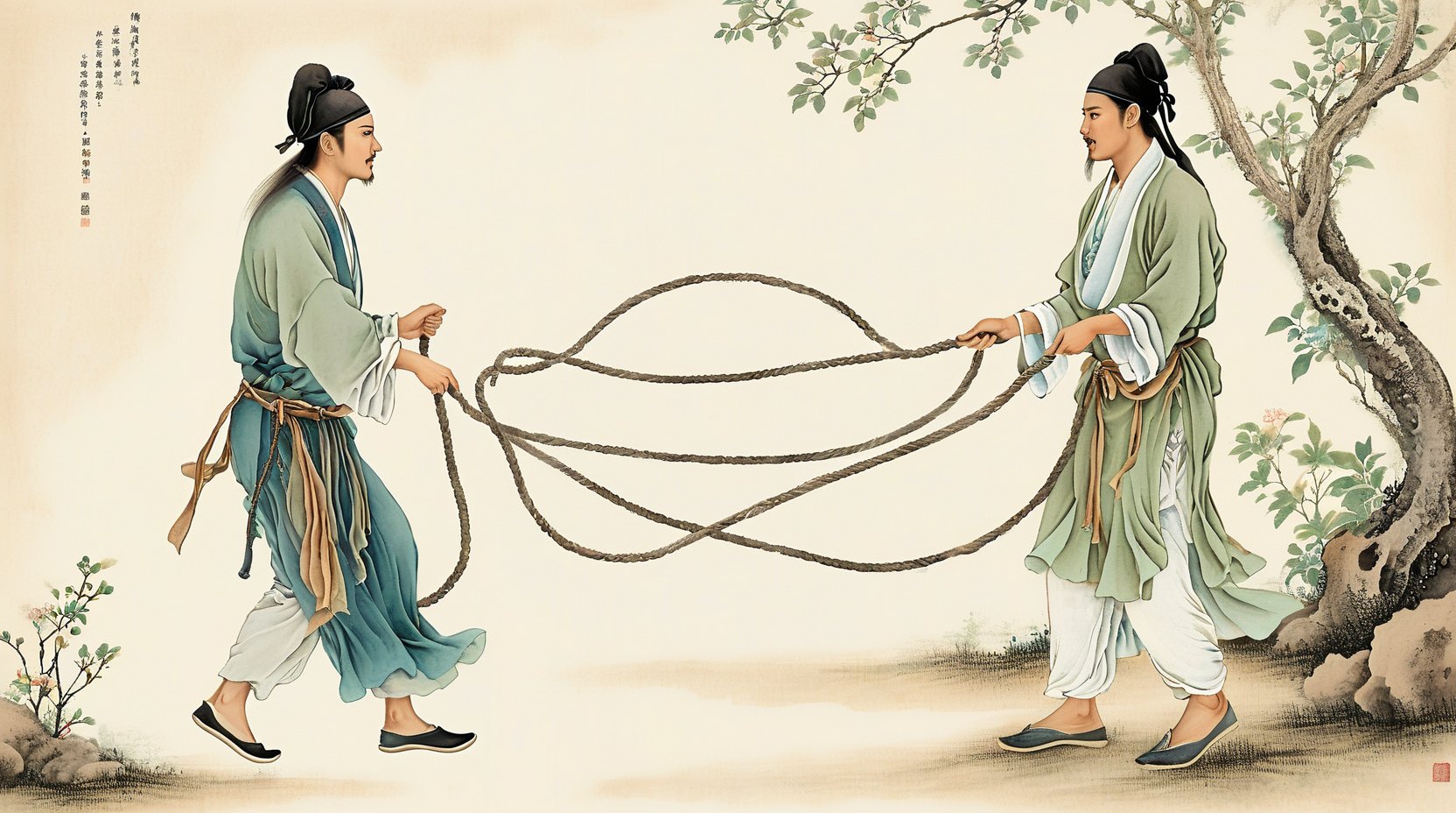 跳绳与跳百索