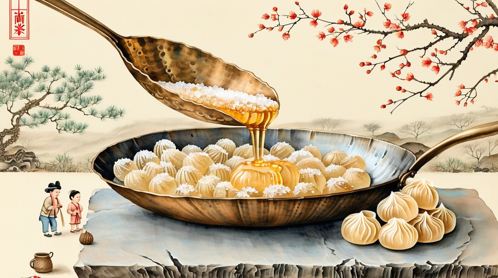 糖画与吹糖人