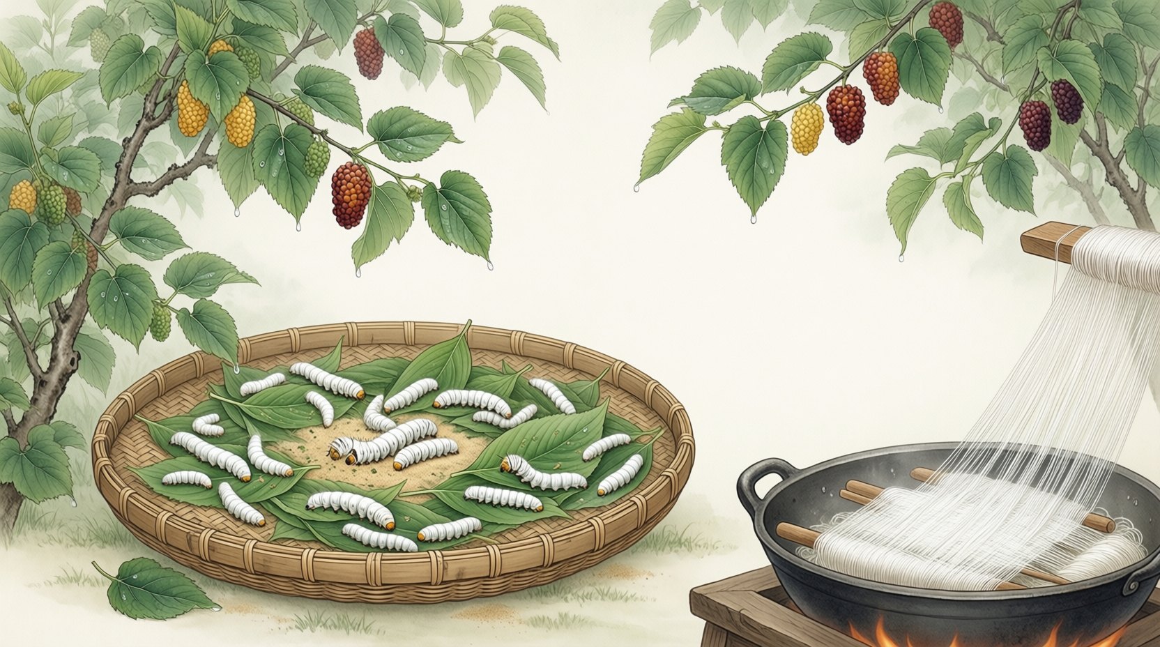 蚕桑与养蚕