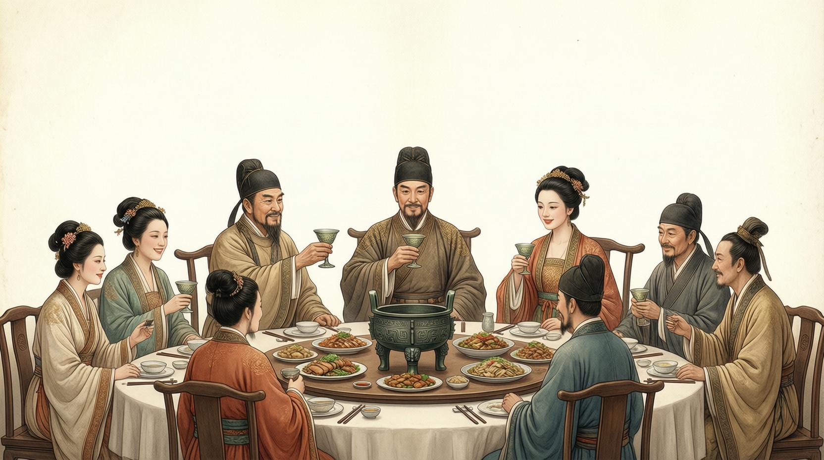 宴飨座次与献酬
