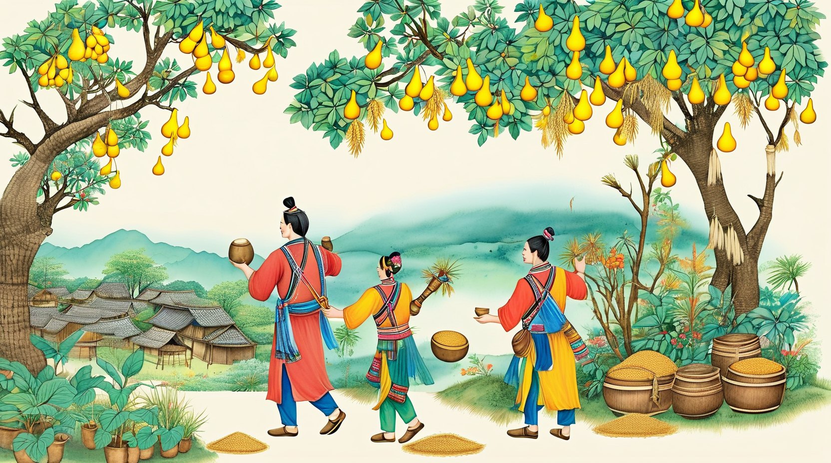 拉祜族葫芦节之俗