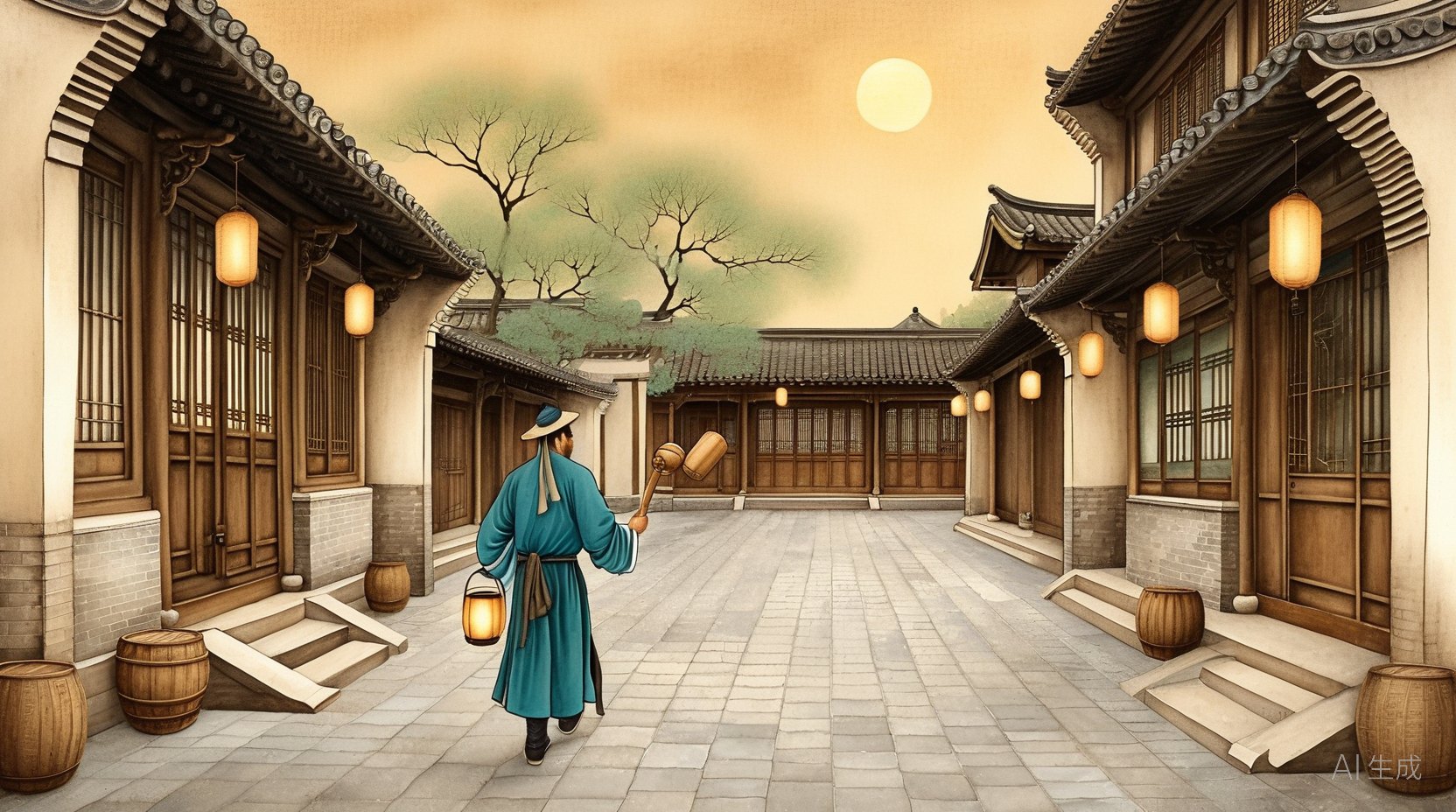 更夫与打更