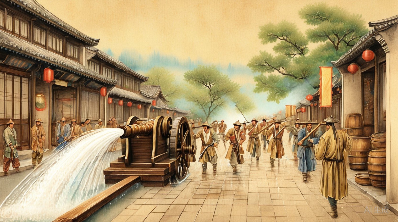 水龙与水会