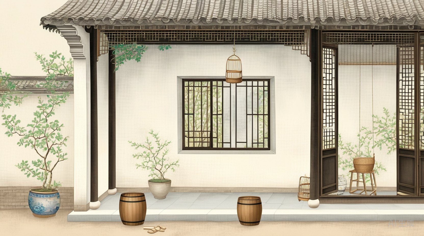 摇篮与站桶