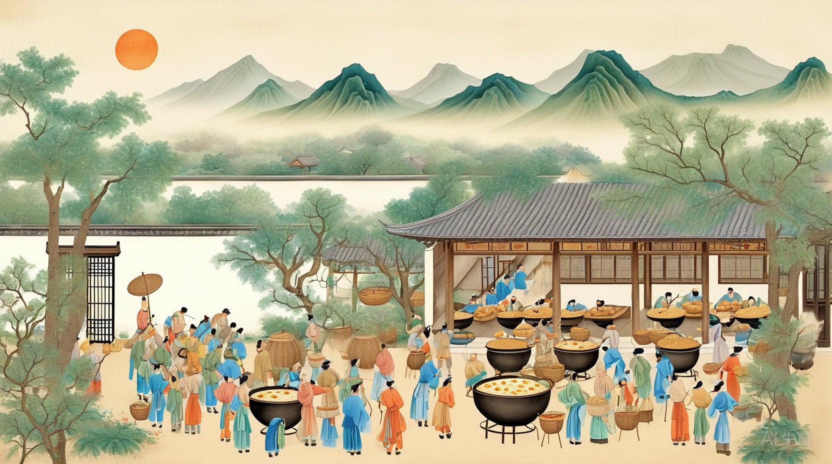 施粥与赈济