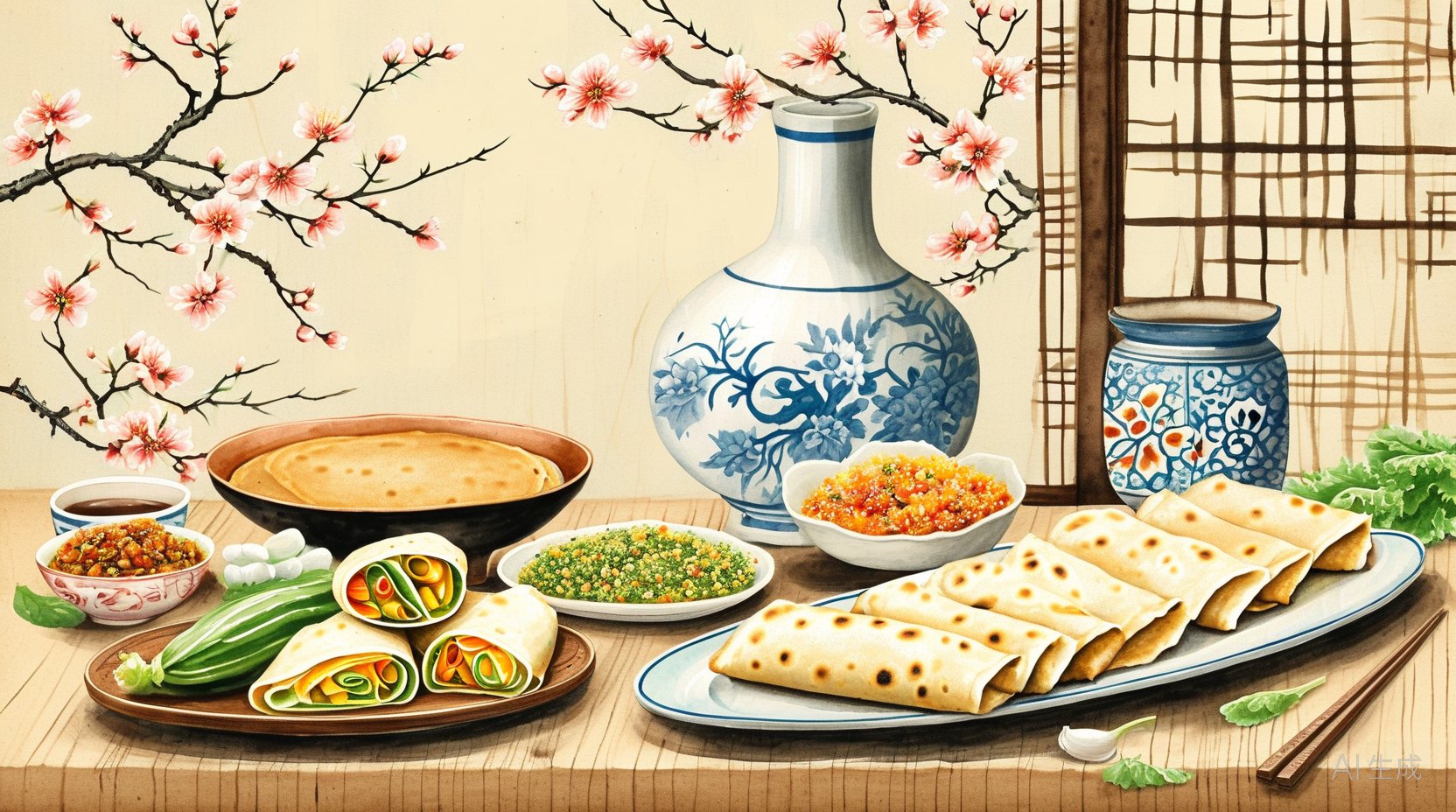 春饼与春盘