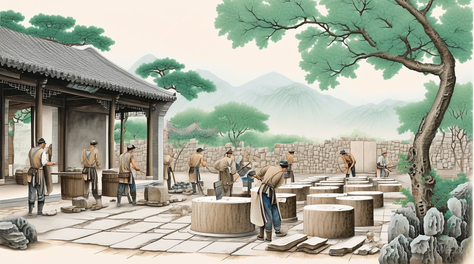 采石与石作