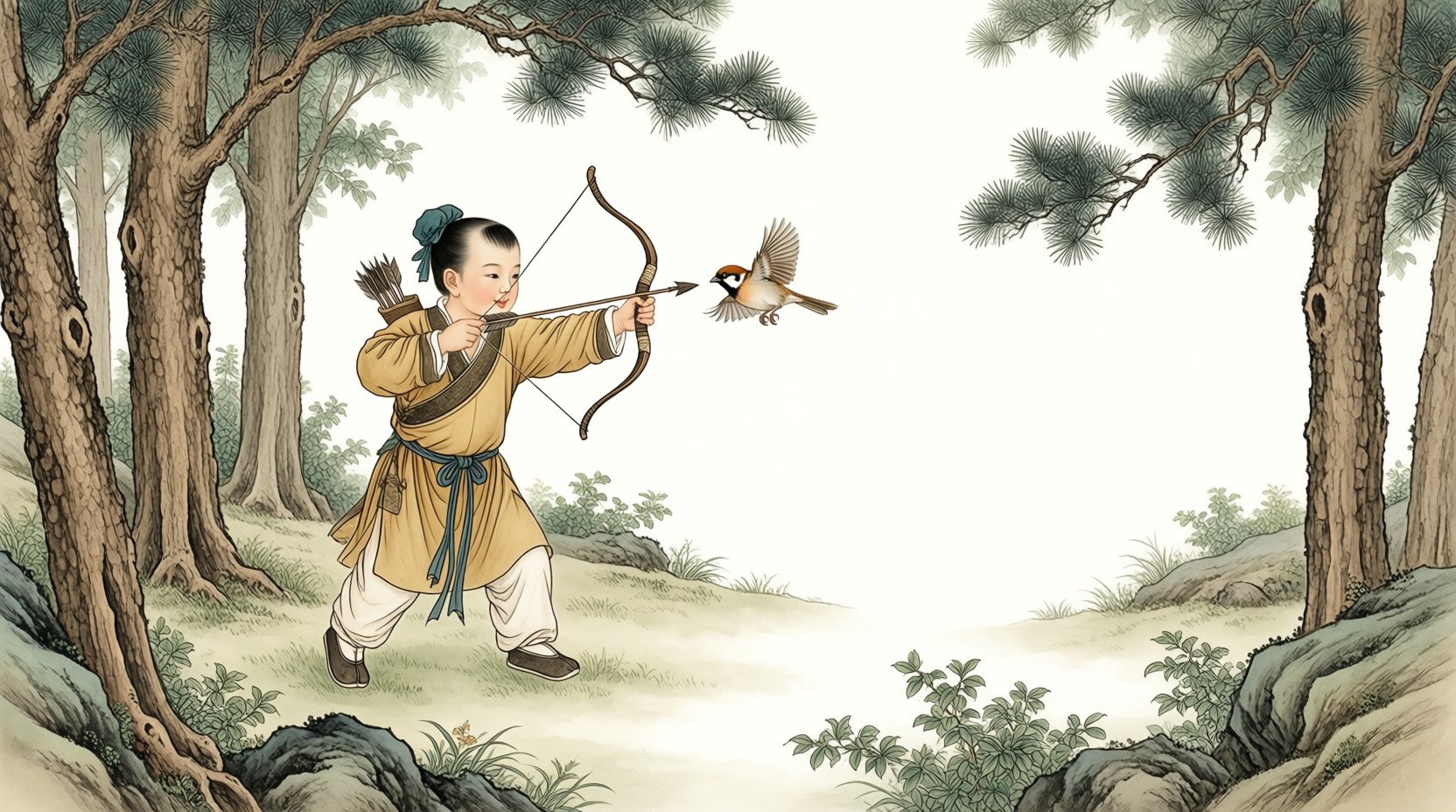 弹弓与打鸟之戏