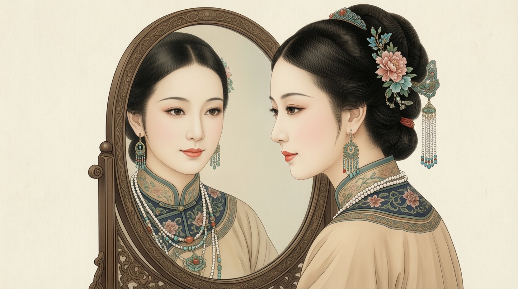 耳环与璎珞