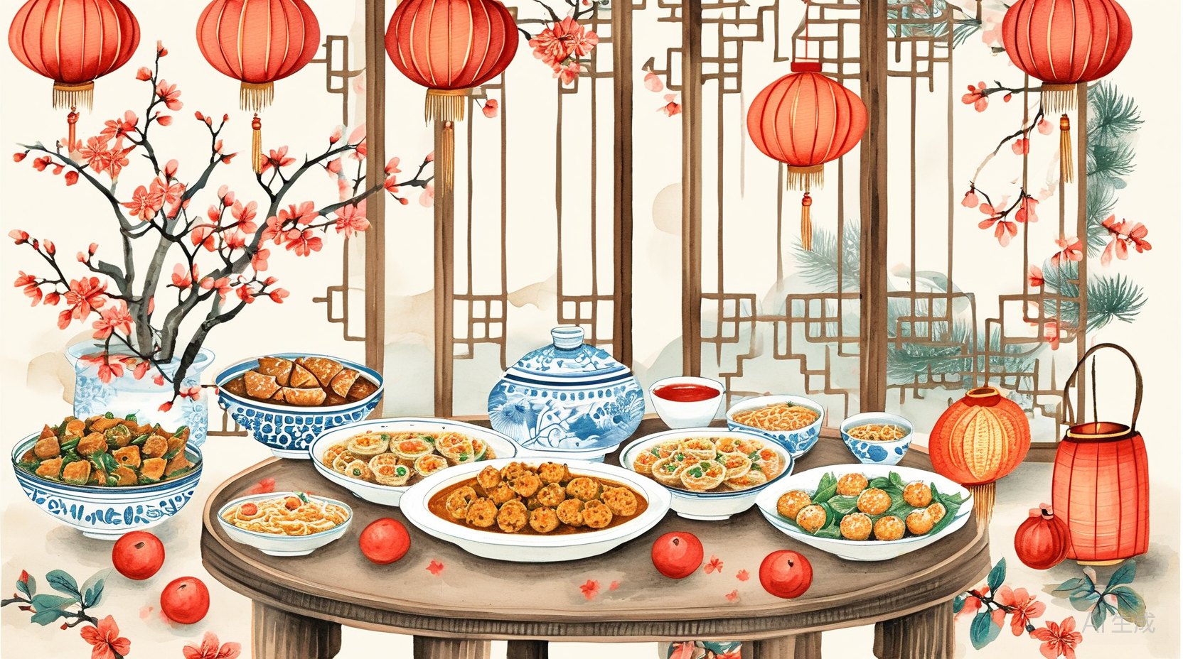 守岁与年夜饭
