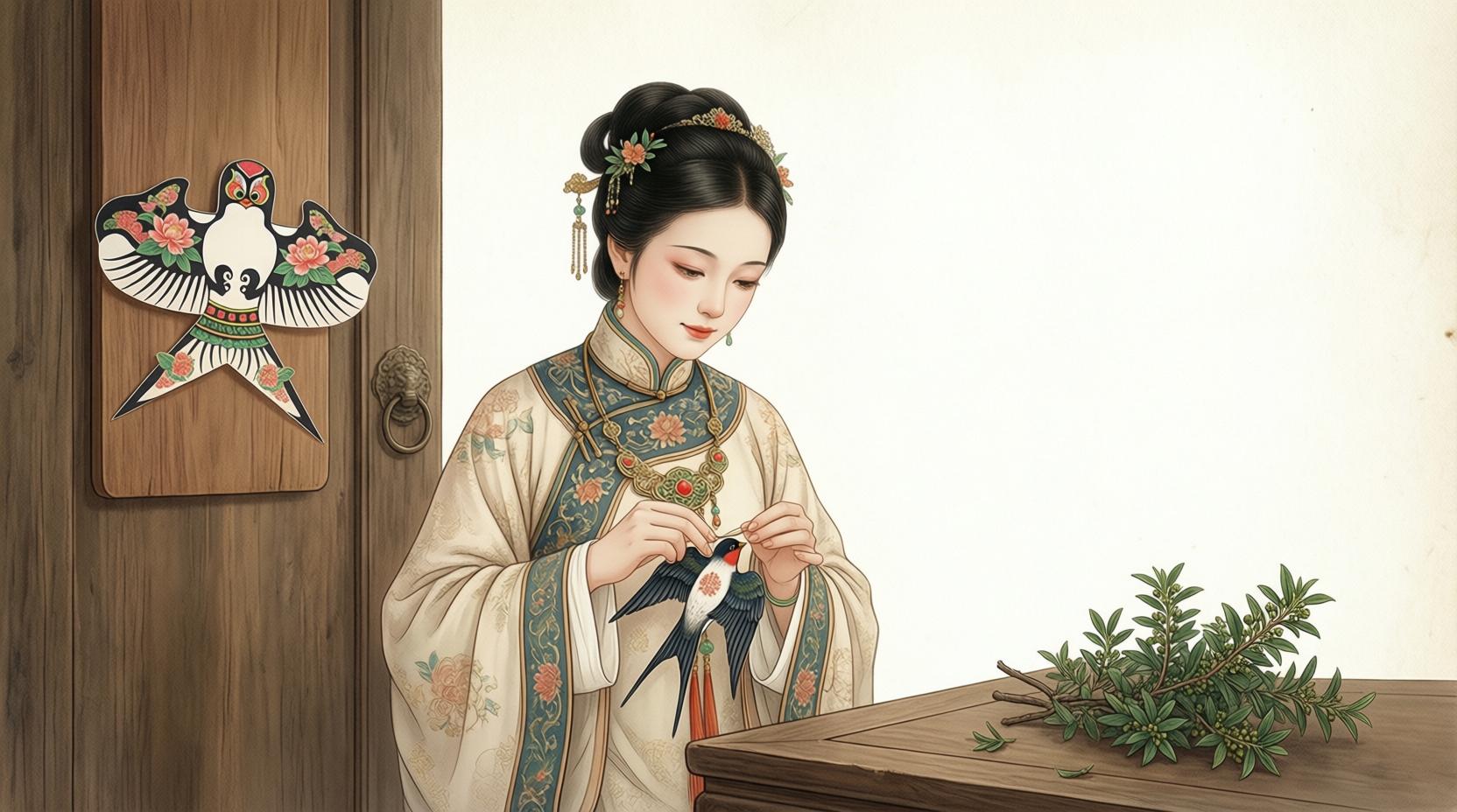 岁朝与贴宜春帖