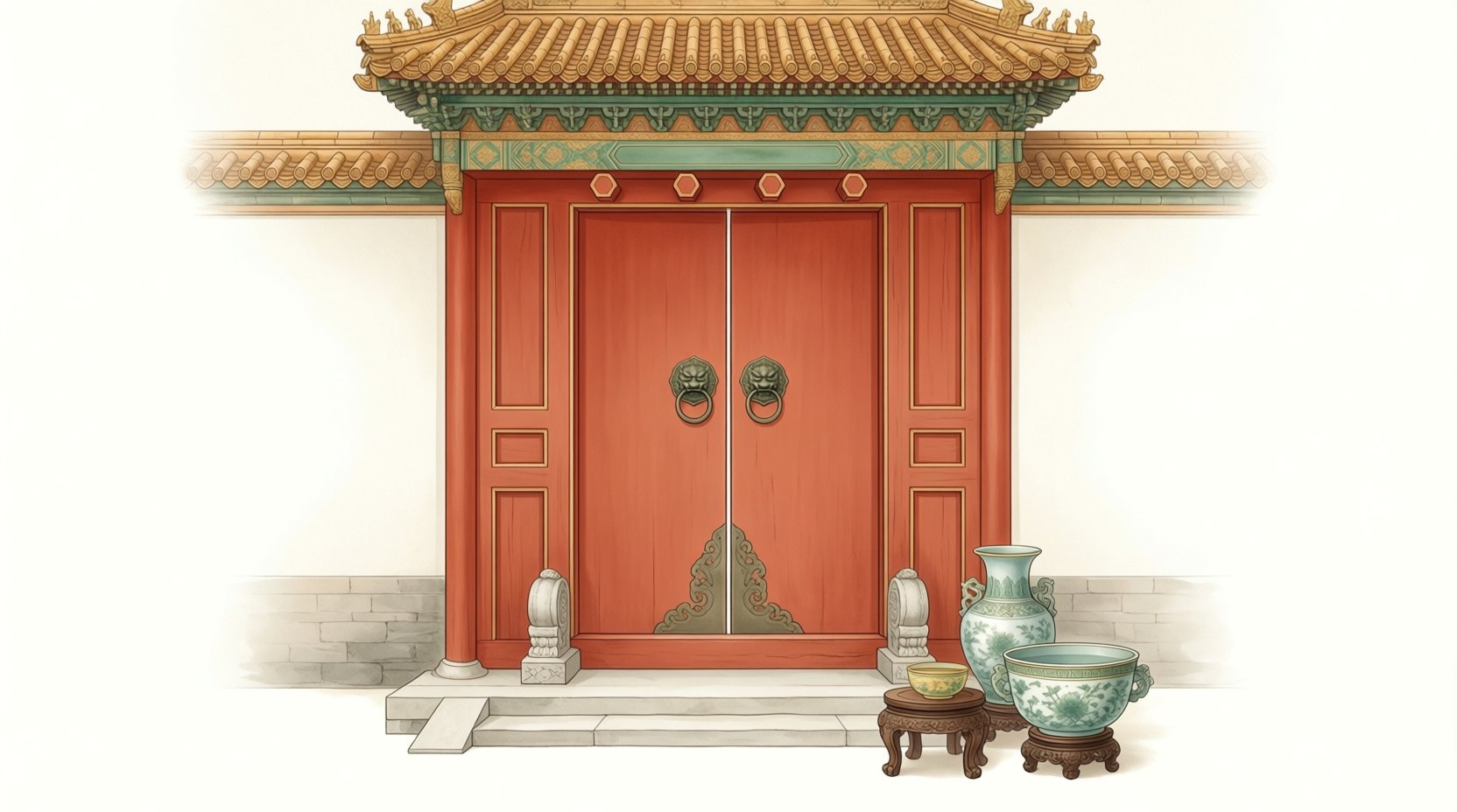 门当与户对