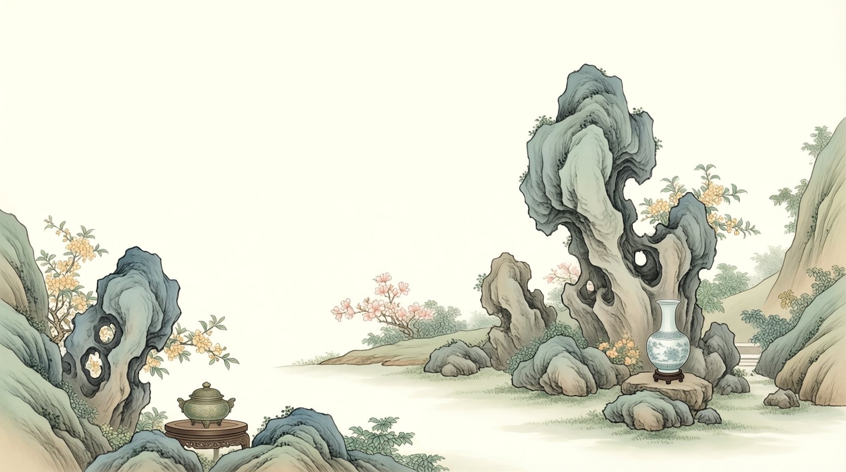 假山与叠石