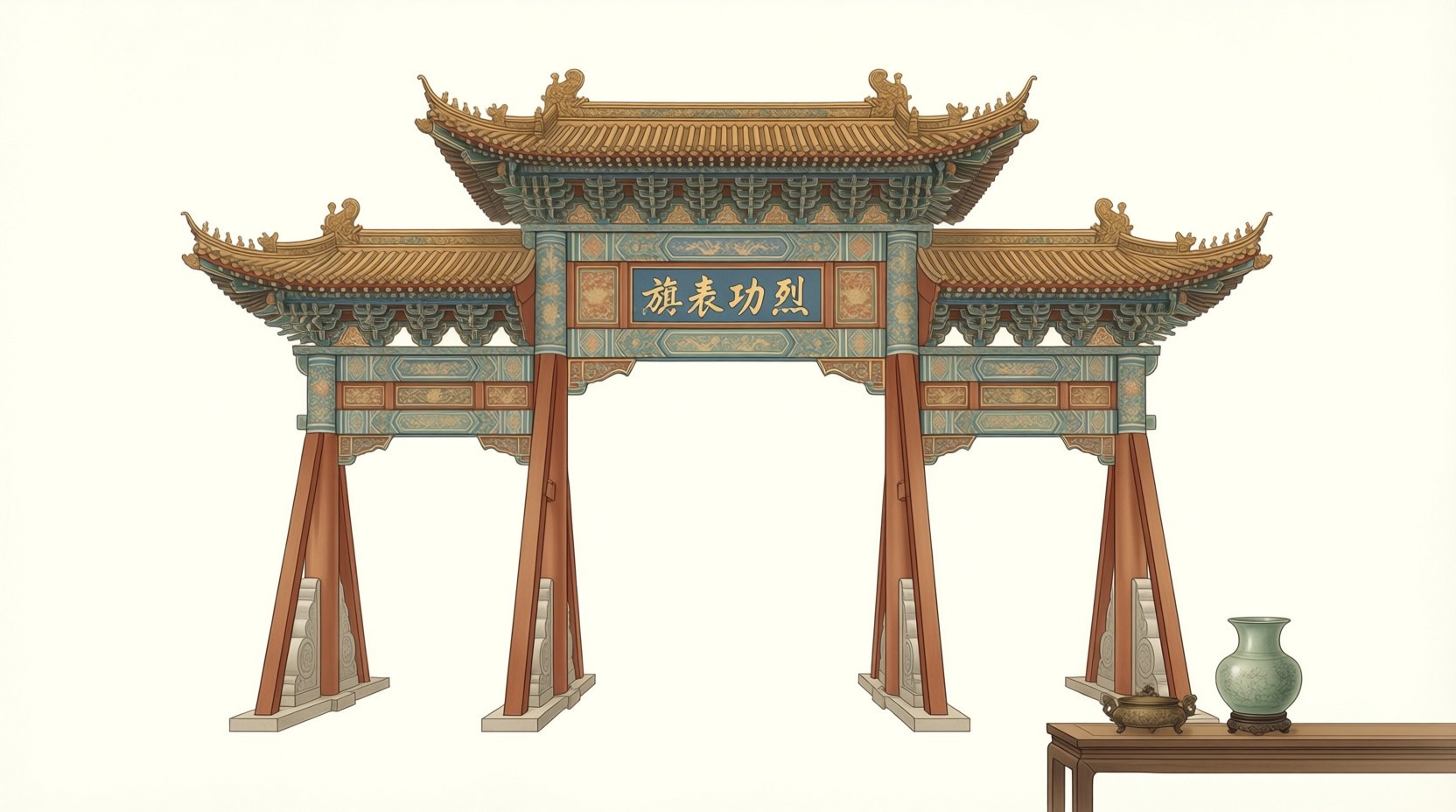 坊表与阙