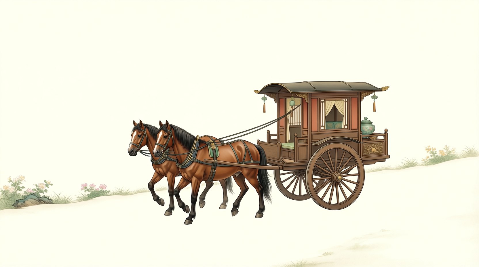 马车与骡车