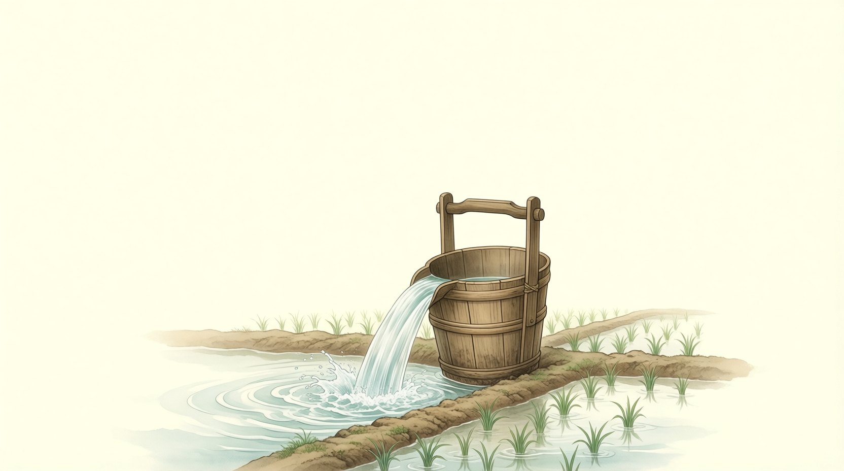 戽斗与戽水