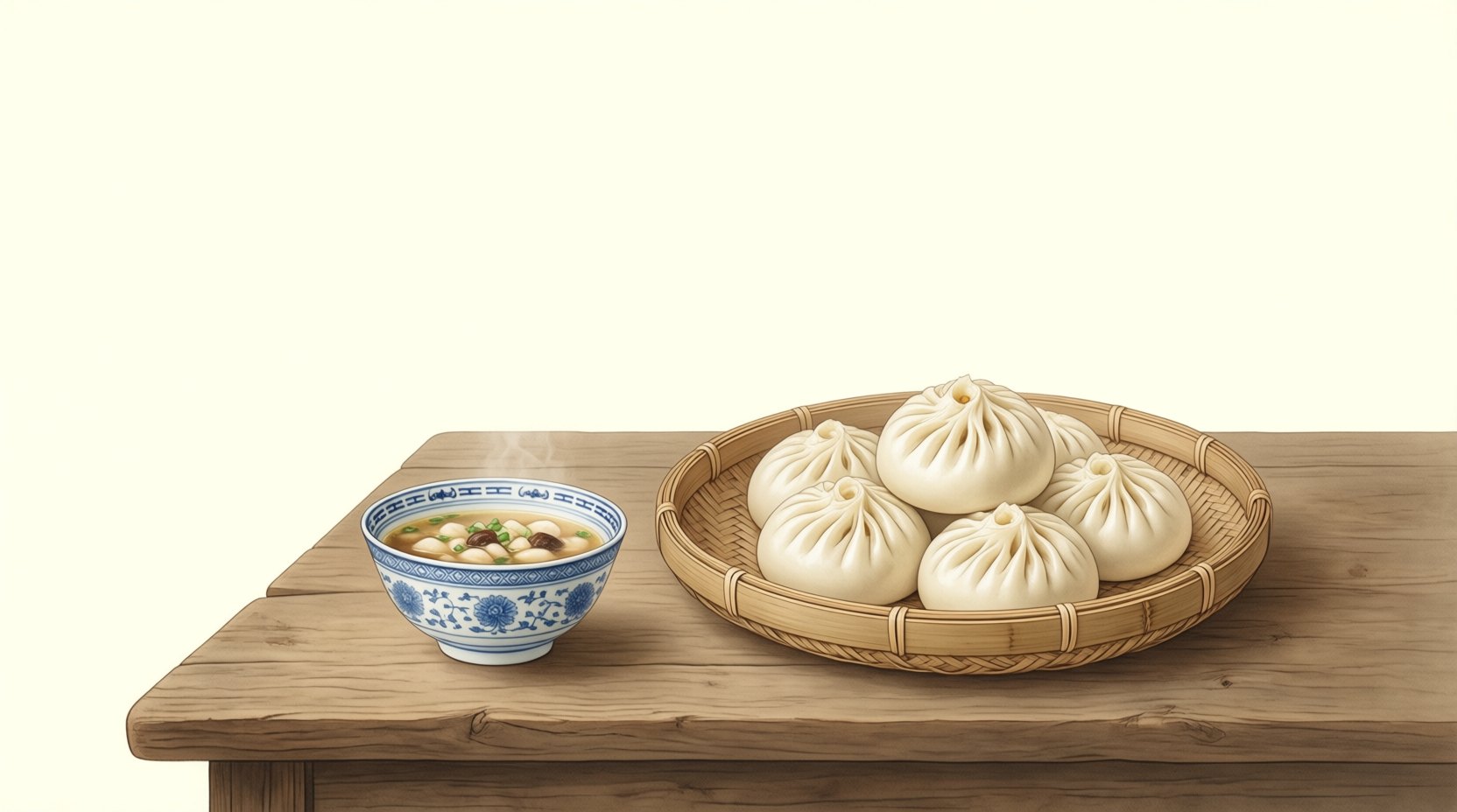 包子与灌汤