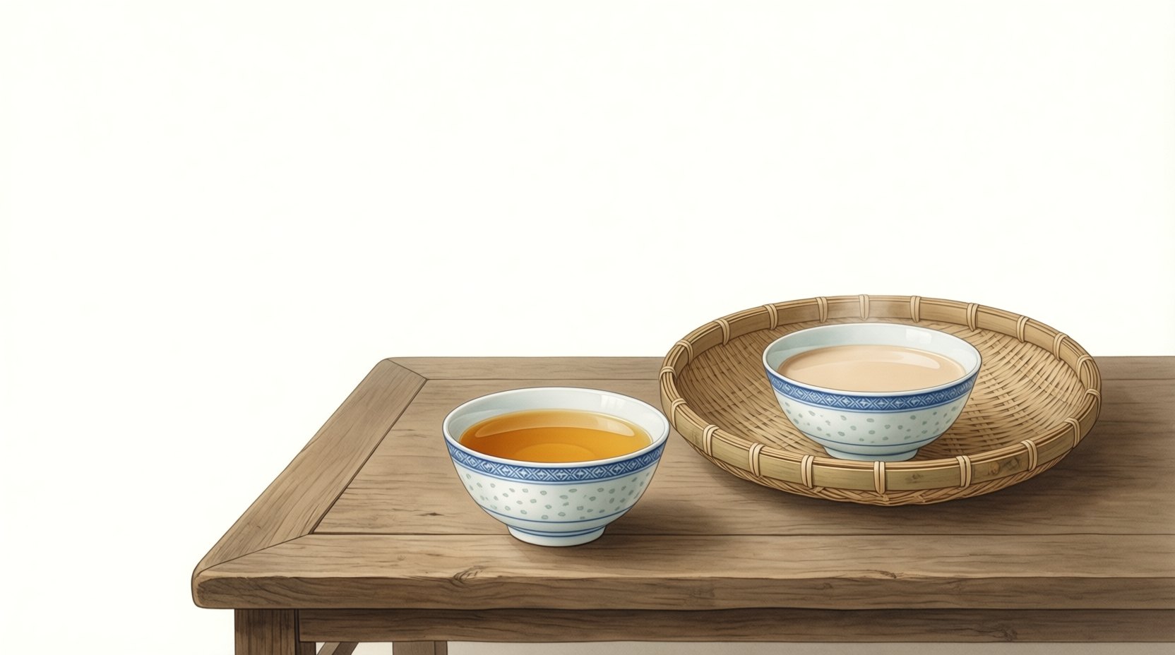 酥油茶与奶茶
