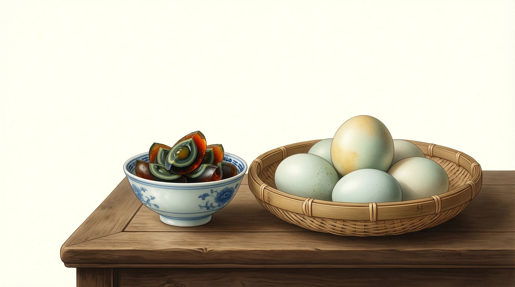 皮蛋与变蛋
