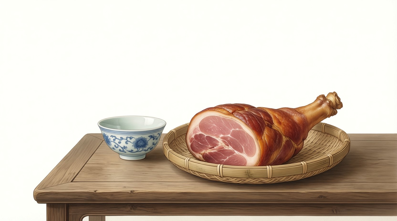火腿与方腿