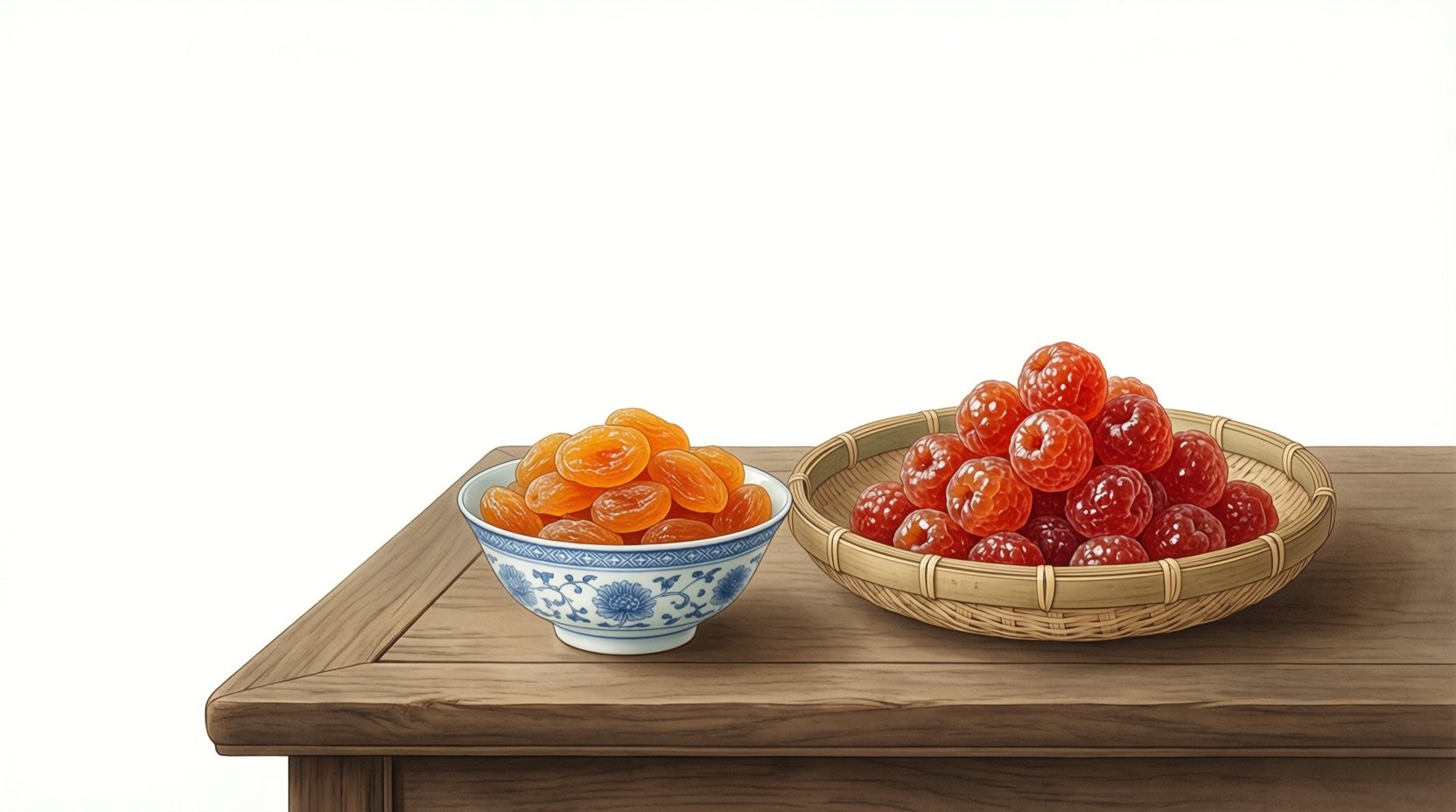 果脯与蜜饯