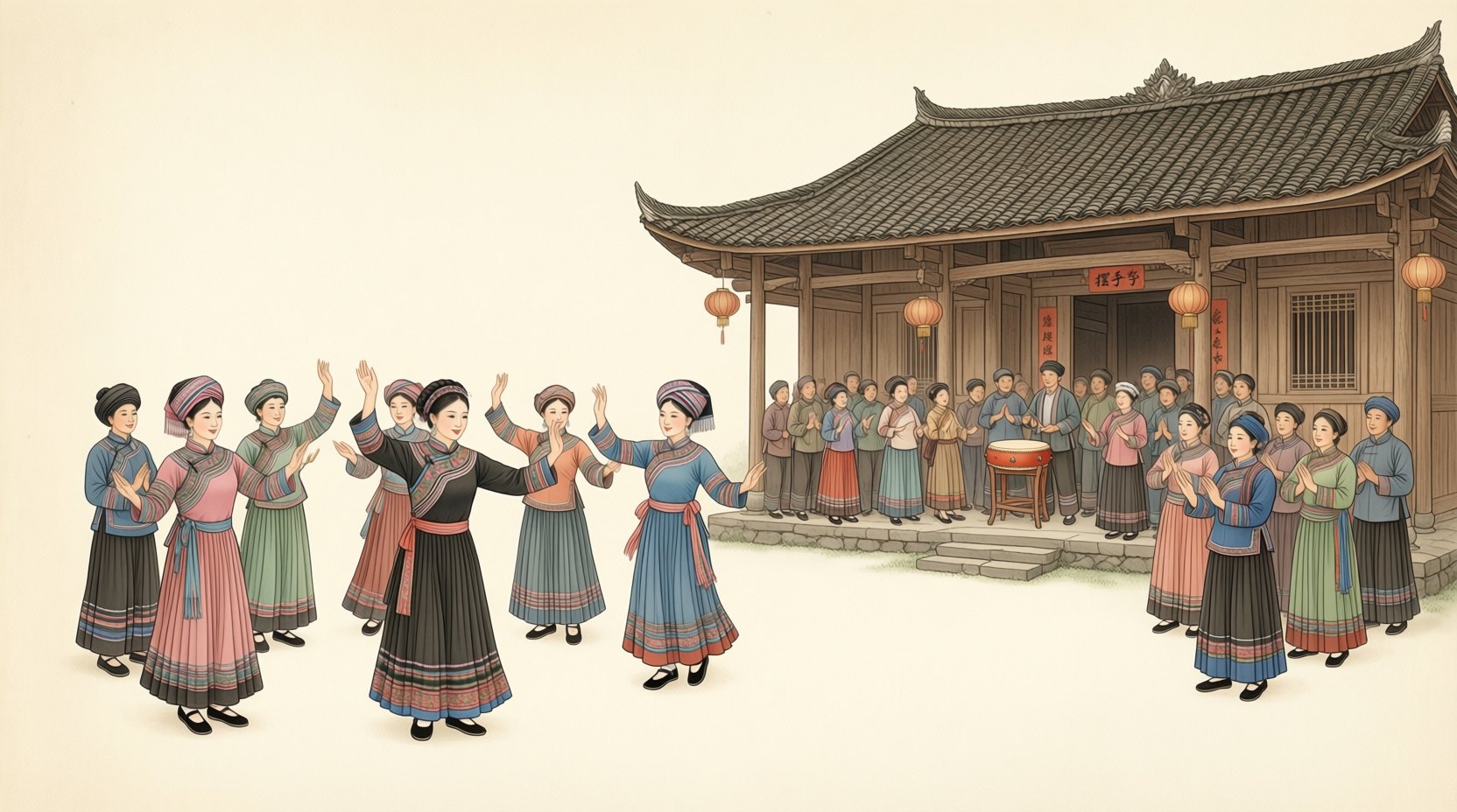 摆手舞与土家
