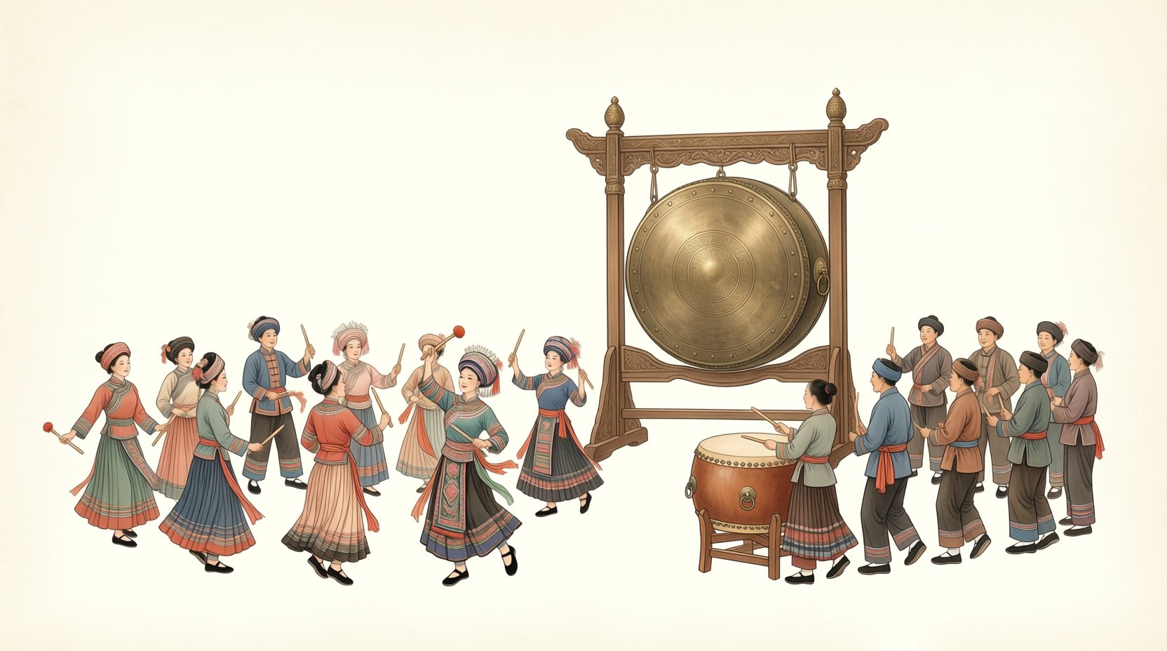 铜鼓舞与壮
