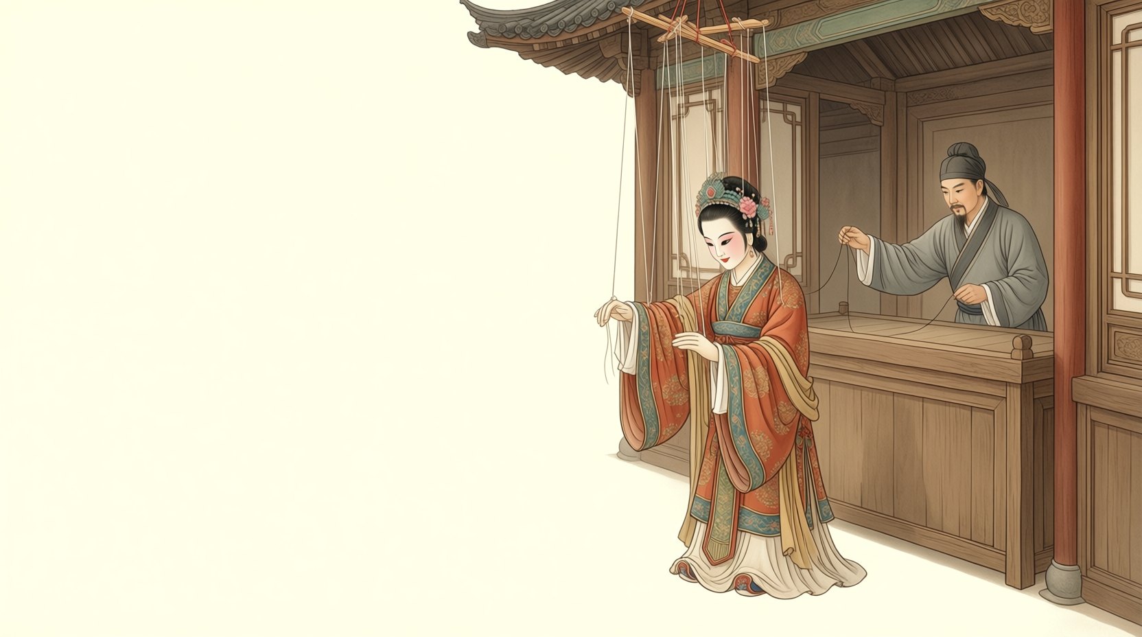 提线木偶与悬丝