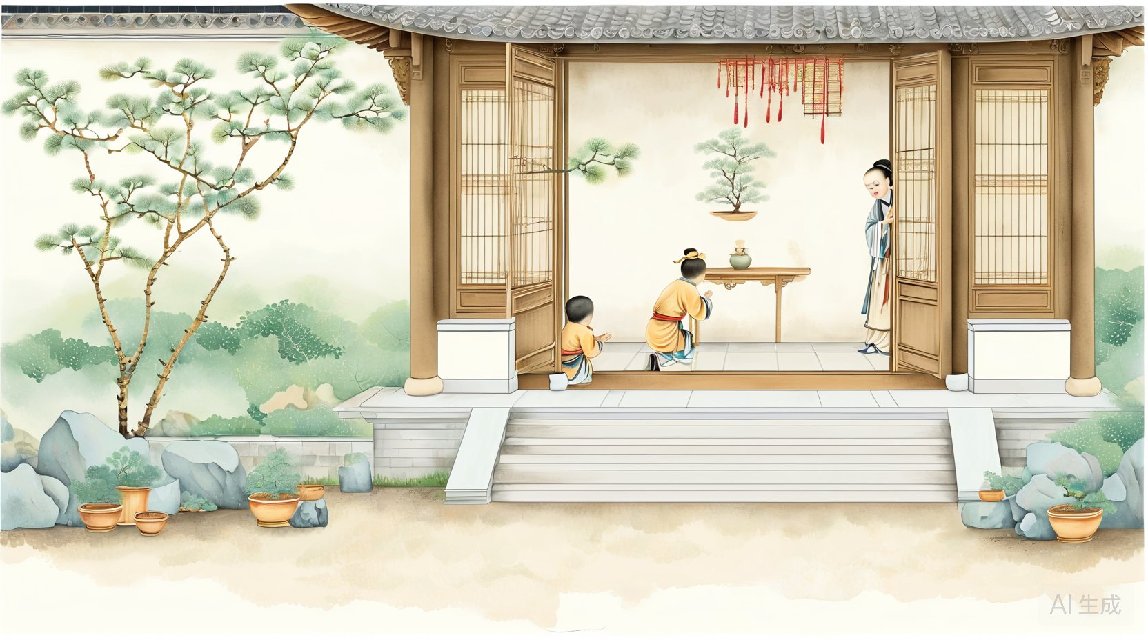 童子委贽之仪
