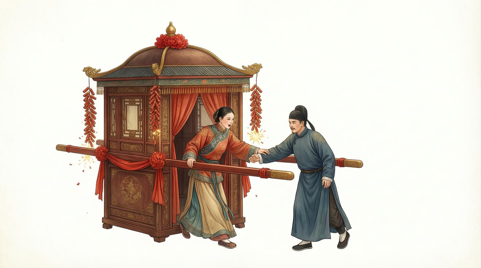结亲与抱轿
