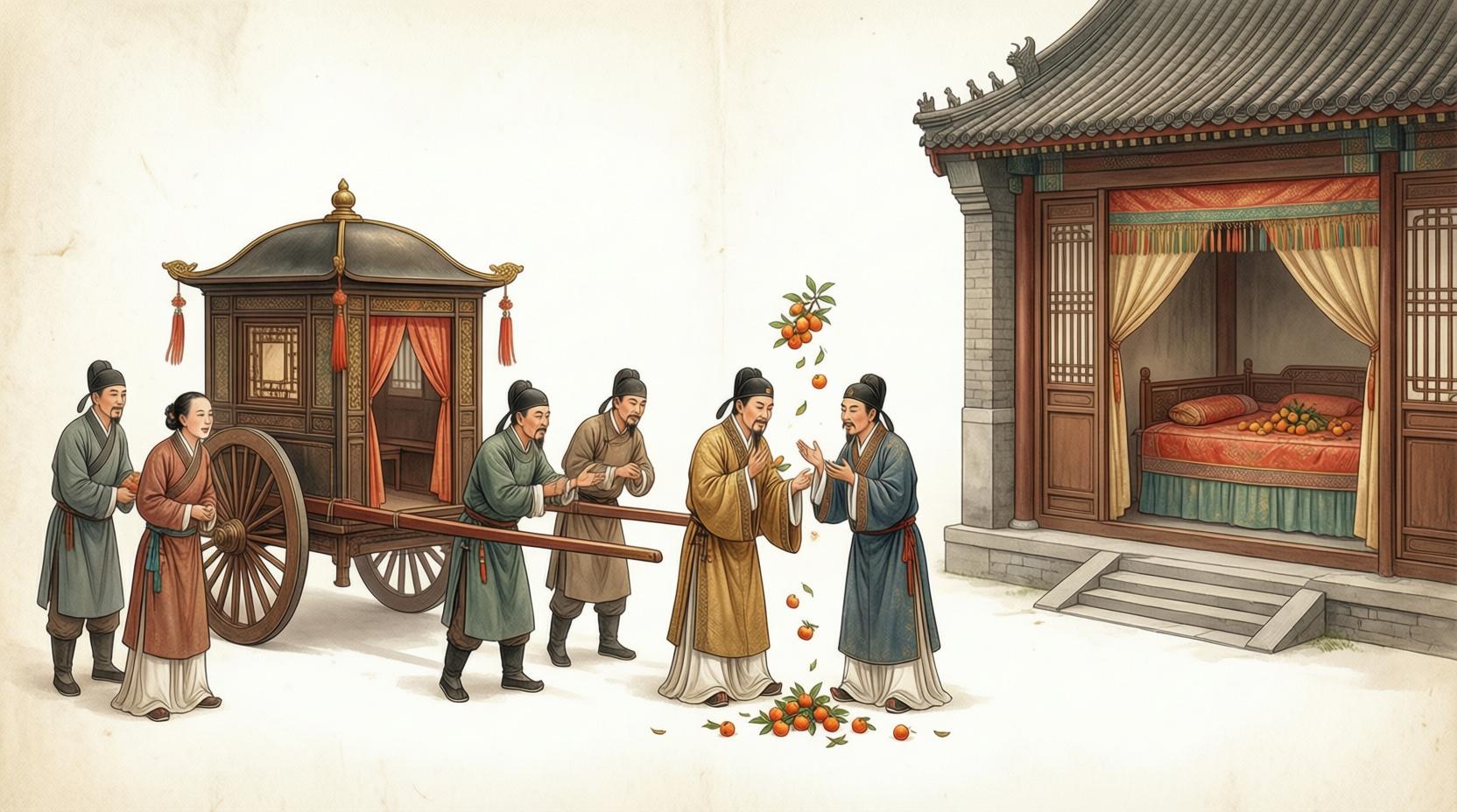 押轿与撒帐
