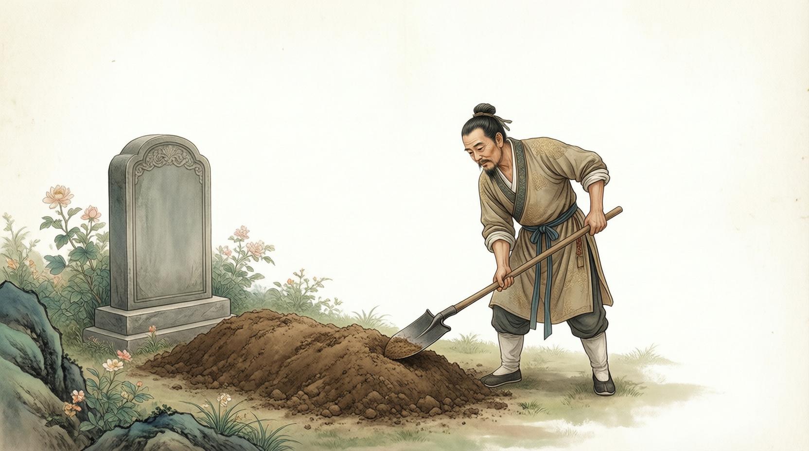 择吉下葬