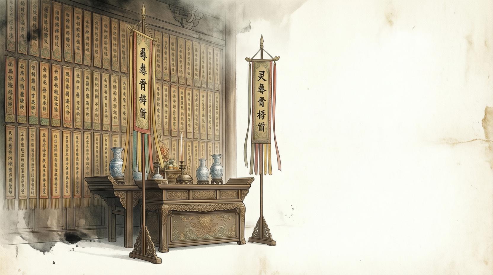 铭旌与挽章