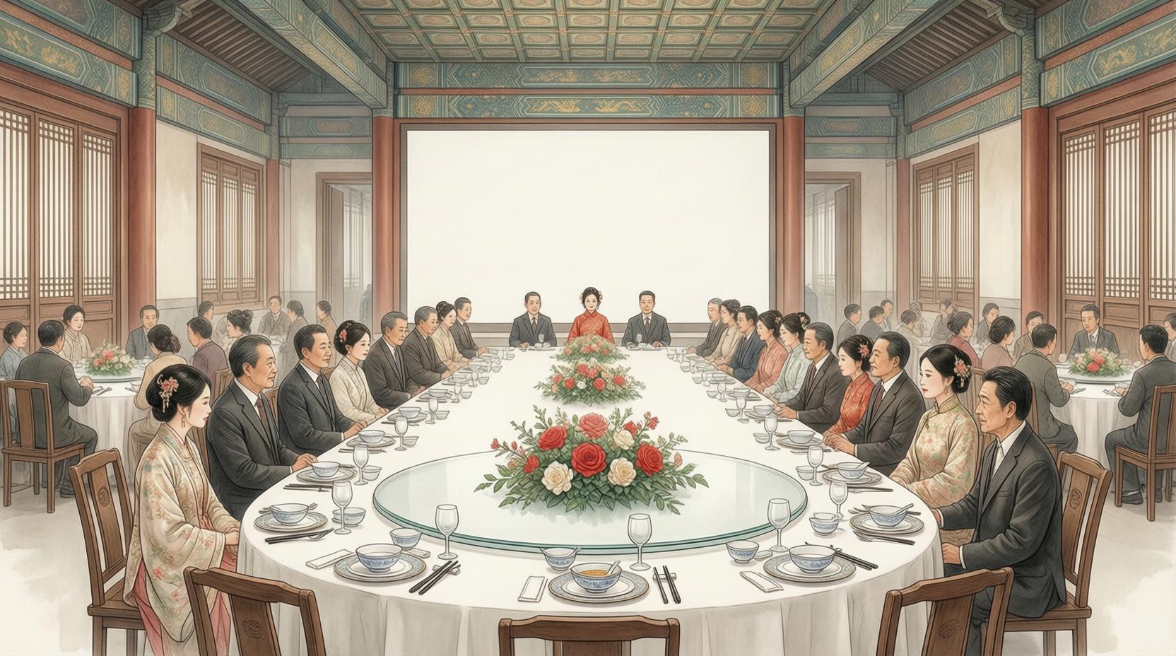 喜宴与桌次