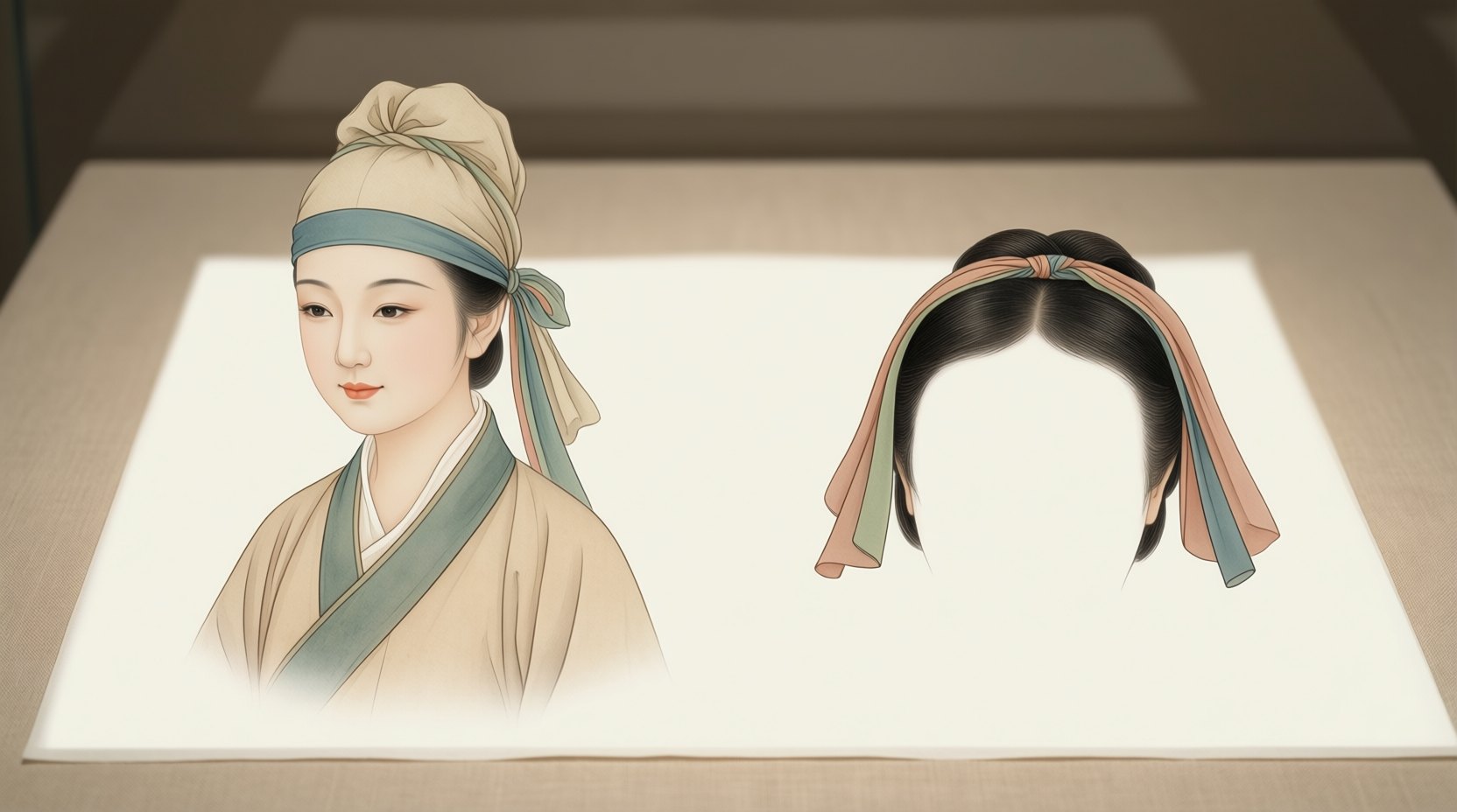 抹额与额带