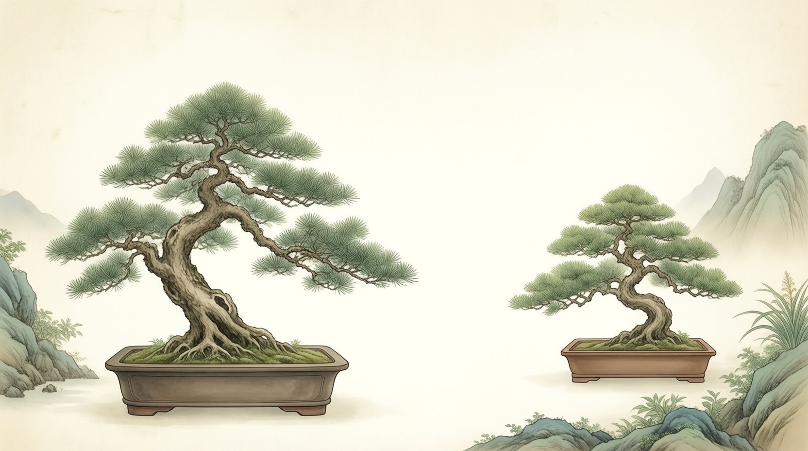盆景与盆栽
