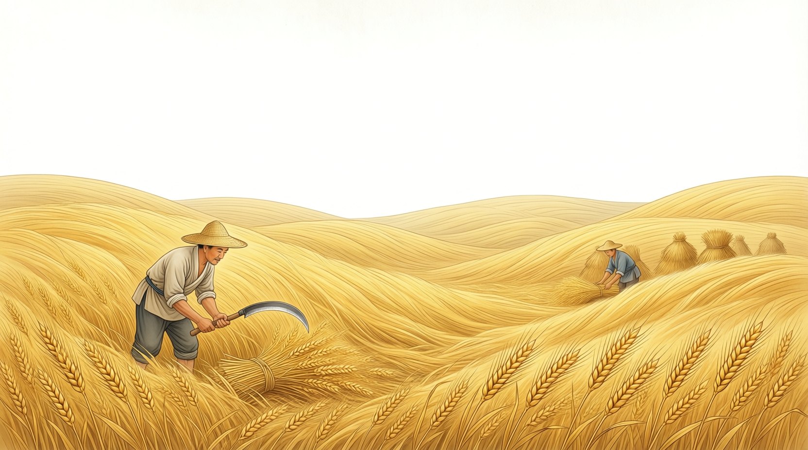 收割与开镰