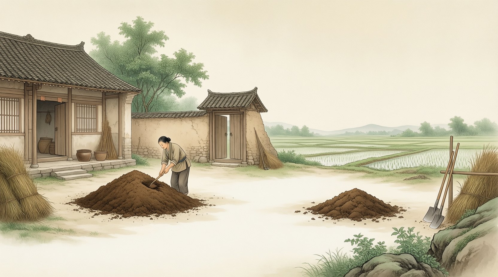 积肥与沤肥