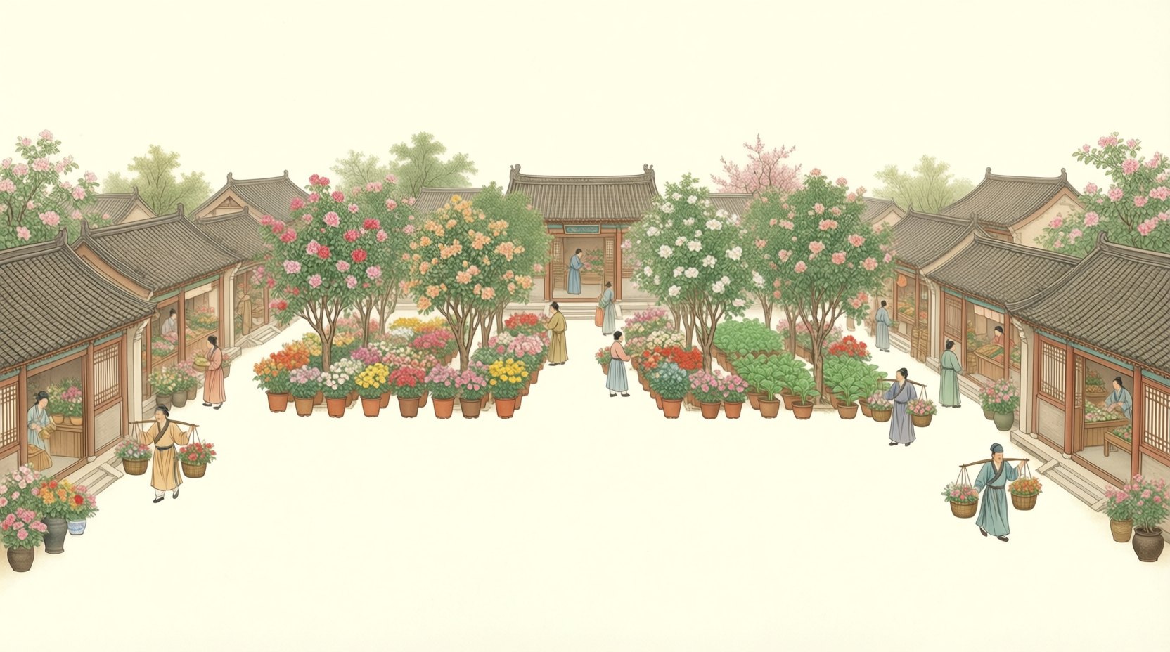 花市与花墟