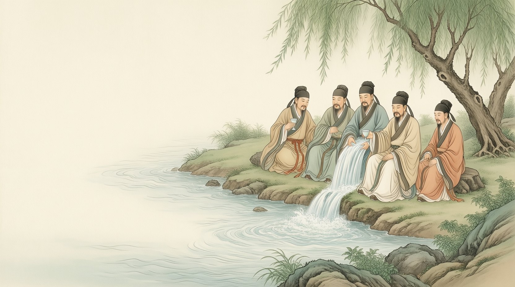 曲水流觞与禊