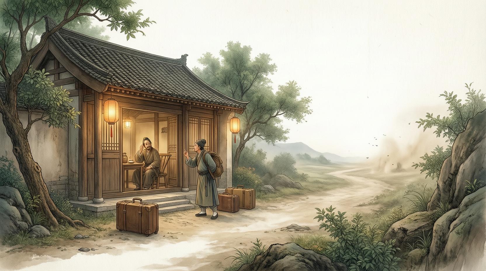 行旅与投宿