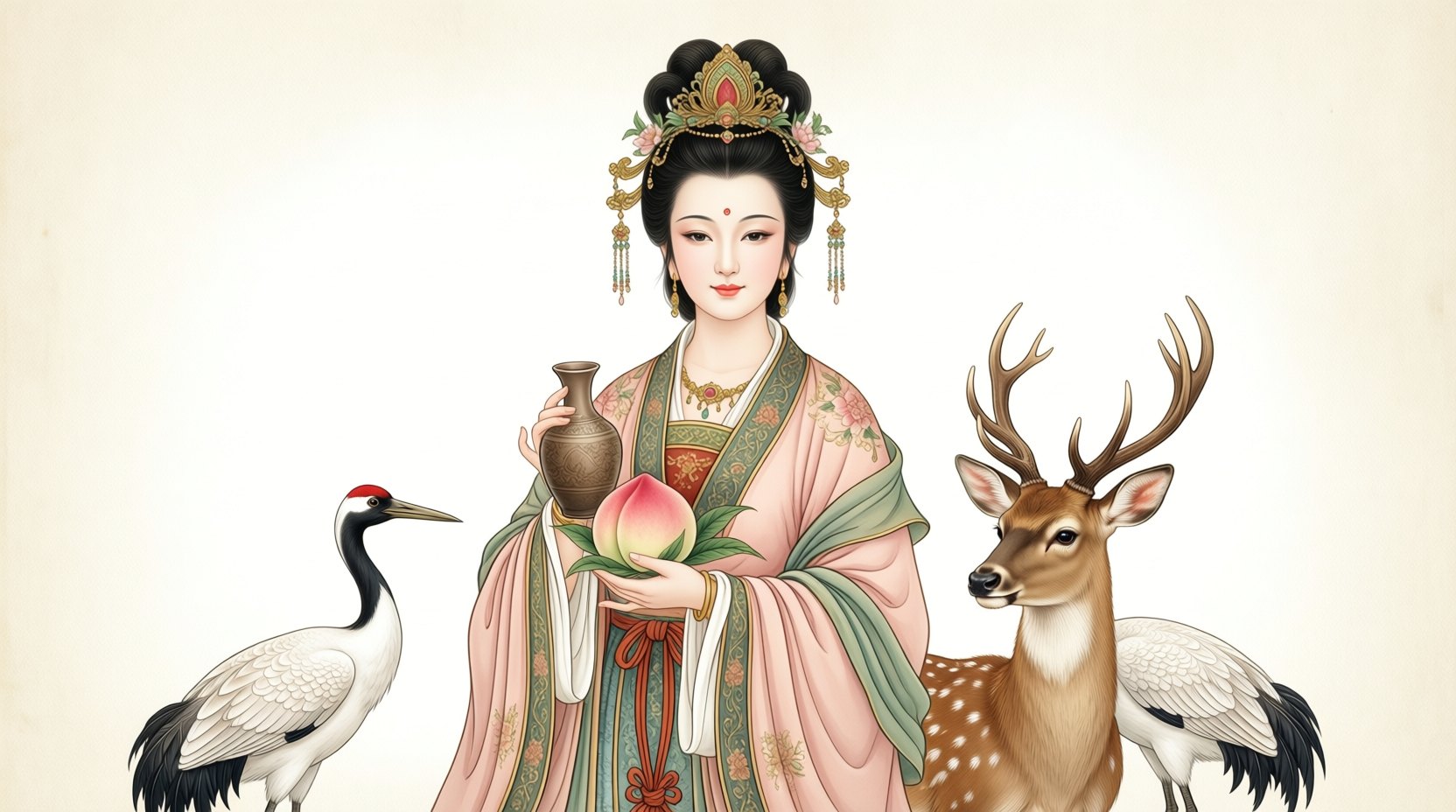 麻姑与献寿
