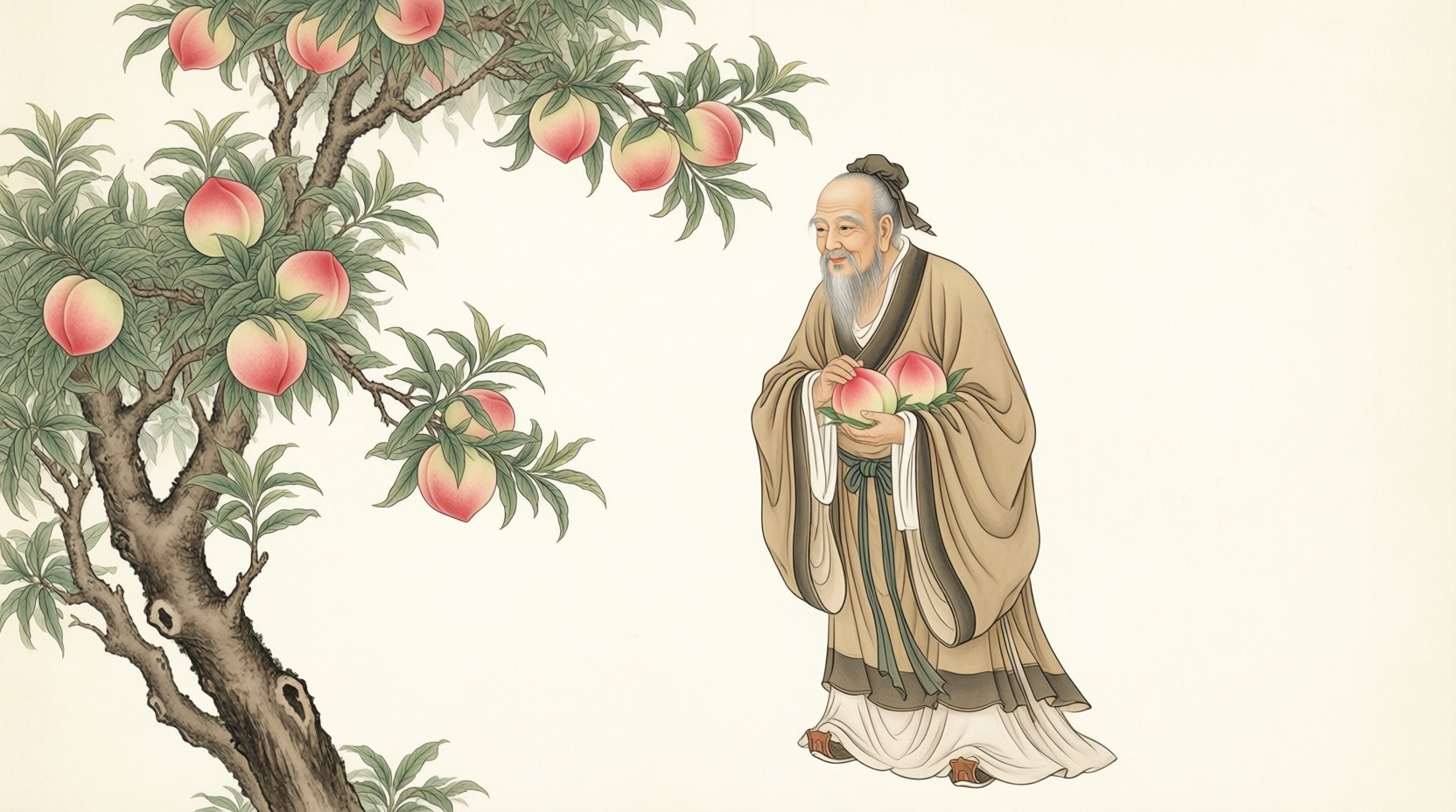 东方朔与偷桃