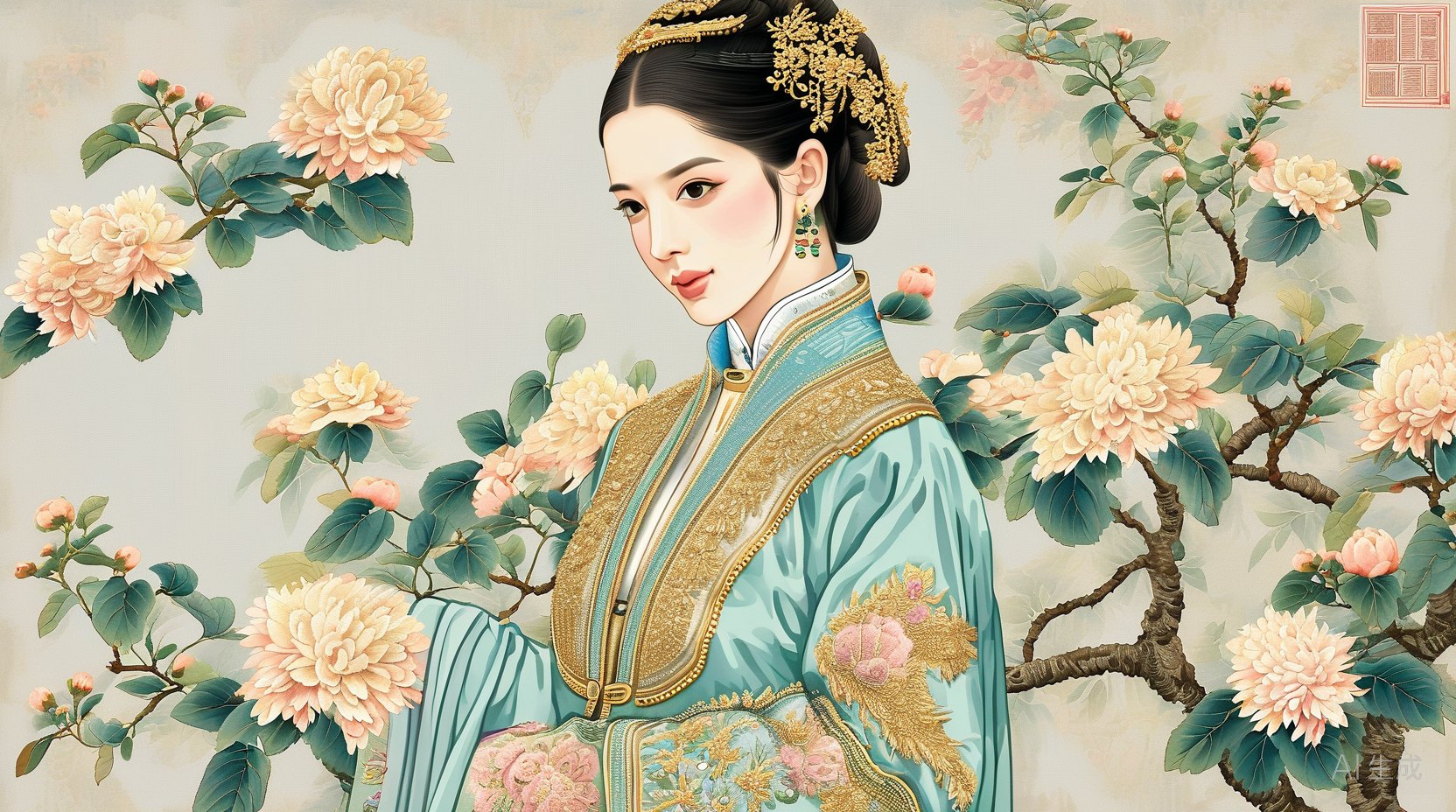 满绣与宫廷