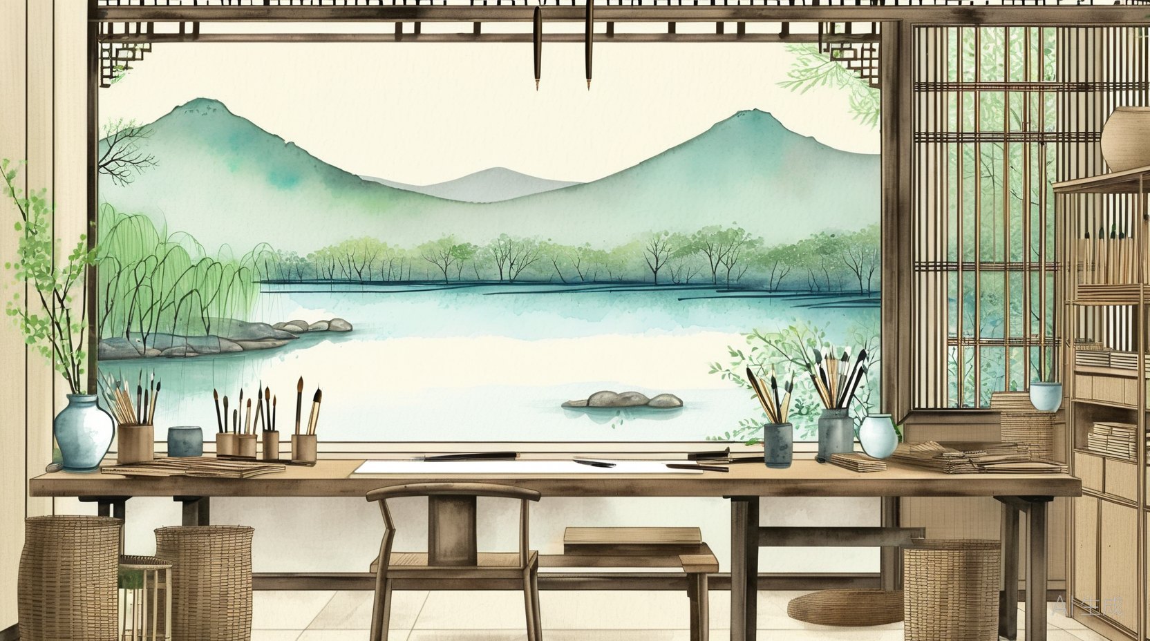 湖笔与狼毫