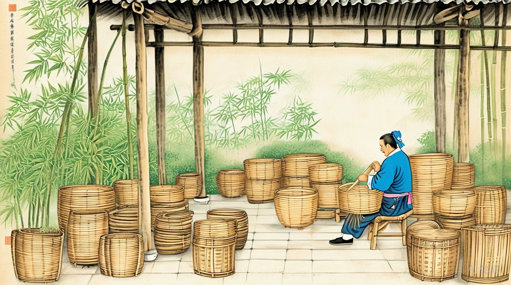 竹编与篾器