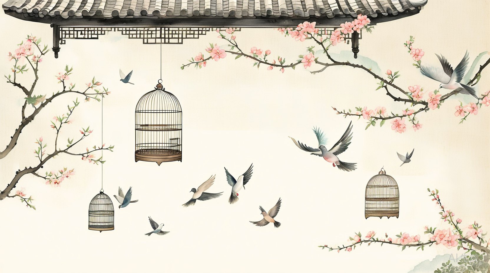 架鸟与养鸽